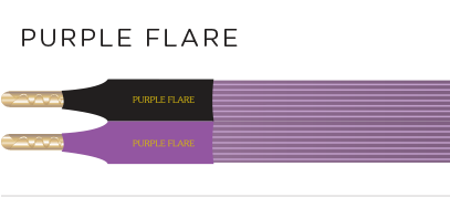 Leif Purple Flare Speaker Cable